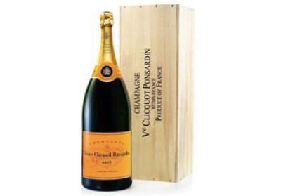 Veuve Clicquot Champagne (Balthazar 12L) in Wood box NV
